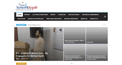 Desktop Screenshot of networknepali.com